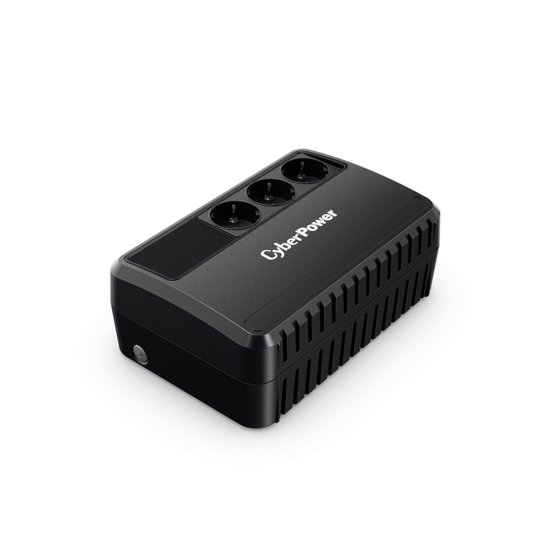 UPS CYBER POWER Line Int fara management- 650VA/ 360W- AVR- 3 x socket Schuko- indicatie status cu LED- 1 x baterie 12V/5Ah-