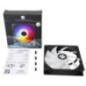 Ventilator Thermalright- 120mm- 1550 rpm- S-FDB Bearing- 66-17 cfm- LED ARGB- 4pin PWM- negru- TL-C12C-Stimbru verde 018lei)