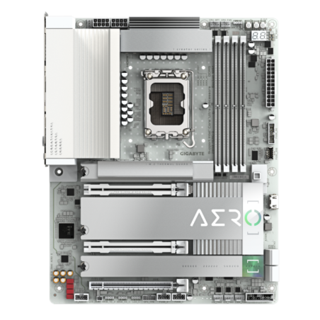 Placa de baza GIGABYTE Z890 AERO G- LGA1851- DDR5- BT- Wi-Fi- ATX- Alb Z890 AERO G