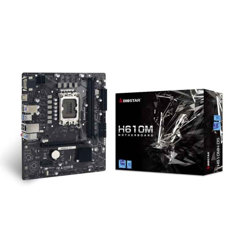 MB BIOSTAR H610MHP D5 62 LGA1700 DDR5 H610MH D5