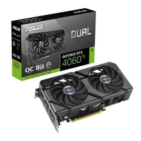 VGA PCIE16 RTX4060TI 8GB/DUAL-RTX4060TI-O8G-EVO ASUS DUAL-RTX4060TI-O8G-EVO