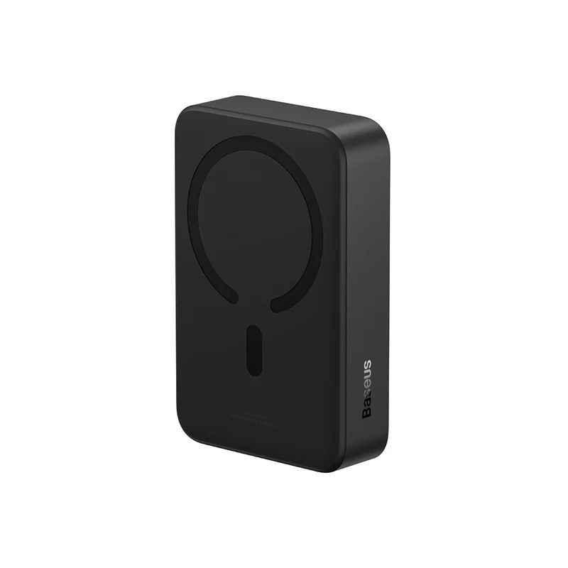 POWER BANK Baseus Magnetic Mini Wireless- 20000mAh- 20W- 2 x USB Type-C output/input- 15W wireless charging- negru- PPCX150001ti