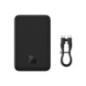 POWER BANK Baseus Magnetic Mini Wireless- 20000mAh- 20W- 2 x USB Type-C output/input- 15W wireless charging- negru- PPCX150001ti