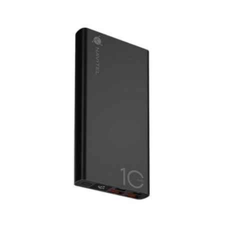 Portable Power Bank Navitel PWR10 AL Black 10000 mAh PWR10 AL BLACKtimbru verde 08 lei)