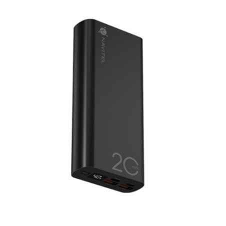 Portable Power Bank Navitel PWR20 AL Black 20000 mAh PWR20 AL BLACKtimbru verde 08 lei)