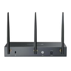 ROUTER TP-LINK VPN Gigabit- Omada Cat6 AX3000 Dual-Band WiFi 6- 6 Ã Gigabit RJ45 port- 3 antene externe detasabile- ER706Wtimbr