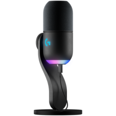 LOGITECH G Yeti GX RGB Gaming Microphone - LIGHTSYNC - BLACK - USB 988-000569timbru verde 08 lei)
