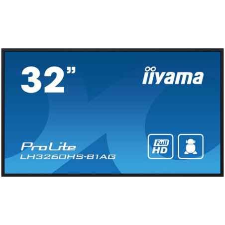 IIYAMA Monitor LED LH3260HS-B1AG 32 Full HD professional digital signage display VA FHD/60Hz 500 cd/m2 8ms Android 11 OS- FailO