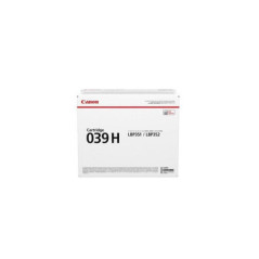 Toner Original Canon Black- CRG-039H- pentru I-Sensys LBP 351X-LBP 352X- 25K-timbru verde 12 lei) - 0288C001AA