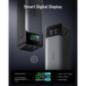 POWER BANK Anker 737 24000mAh- 140W - 1 x USB- 2 x USB Type-C- LED pt status baterie- 5V/3A- negru- A1289011timbru verde 018 lei