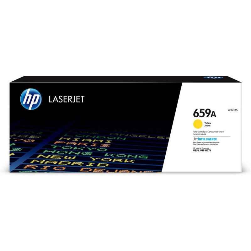 Toner Original HP Yellow- nr659A- pentru Laser Jet M776z-776zs-776dn-M856x-856dn- 13k- inclTV 12inclTV W2012A