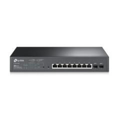 SWITCH TP-LINK POE 10 porturi Gigabit8 PoE)- IEEE 8023at/af- carcasa metalica SG2210MPtimbru verde 2 lei)