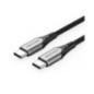 Cablu alimentare si date Vention- USB Type-CT) la USB Type-CT)- 2m- 480 Mbps- - TPE Nylon- negru- TADHHtimbru verde 008 lei) -6