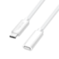 CABLU alimentare si date LOGILINK- pt smartphone- USB 20- USB Type-CT) la USB Type-CM)- 2m- PD 100W- 2 x ecranat- plastic- alb-