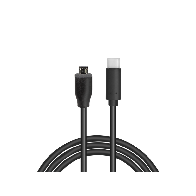 CABLU alimentare si date LOGILINK- pt smartphone- USB 20- USB Type-CT) la Micro-USBT)- 05m- 2x ecranat- conectori placati cu nic