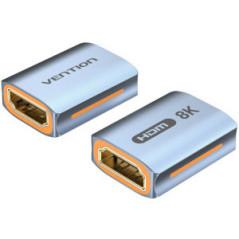 ADAPTOR video Vention- HDMI(M) la HDMI(M)- 48Gbps- rezolutie 8K la 60Hz/4K la 120Hz- aluminiu- argintiu- AIUH0timbru verde 008 l