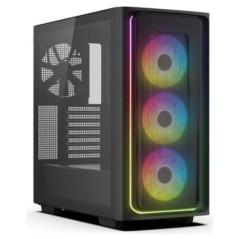 CARCASA DeepCool CG540 MESH- middle tower- gaming- fara sursa- suporta 6xfan- 4xfan inclus- USB 32 gen1 x 2- audiomic- 7 sloturi