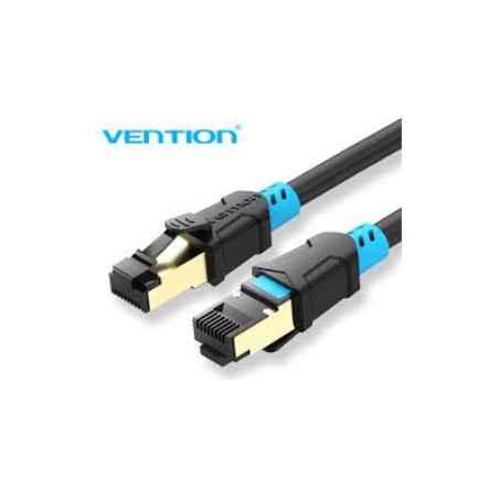 Patch cord SFTP Vention- Cat 6- RJ-45T) la RJ-45T)- 2m- - ecranat- 27AWG- cupru- negru- VAP-A06-B200timbru verde 018 lei) - 6922