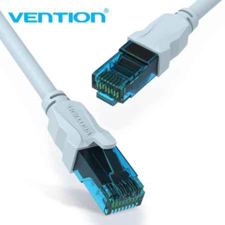 Patch cord UTP Vention- Cat 5e- RJ-45T) la RJ-45T)- 30m- 1 Gbps- - 26AWG- - albastru- VAP-A10-S300timbru verde 018 lei) - 692279