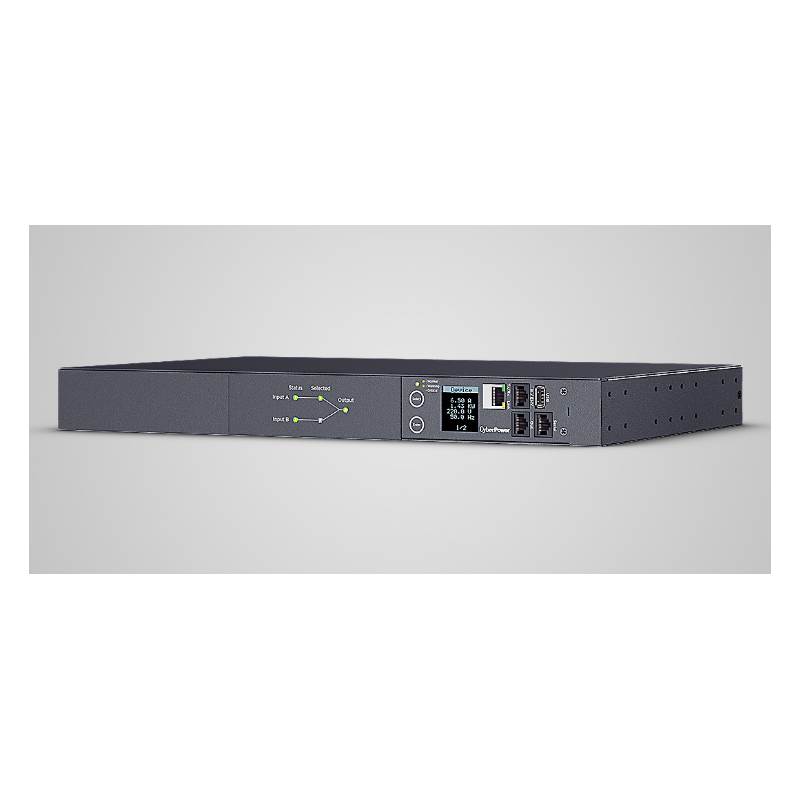 CYBERPOWER PDU44004 12 x IEC C13 1U Switched Over IP Management- PDU44004timbru verde 08 lei)