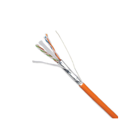 1 m Cablu NEXANS cupru F1/UTP Cat 6a AWG23 LSZH Portocaliu LANmark Rola 500 metri Full cupru- vanzare la rola 500m N100624G-OD
