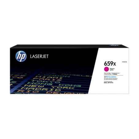 Toner Original HP Magenta- nr659X- pentru Color LaserJet Enterprise M856-MFP M776 series- 29K-timbru verde 12 lei) - W2013X