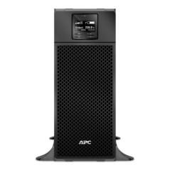 UPS APC-Smart-UPS SRT-Online cu sinusoida pura-tower-6000VA / 6000W-AVR-IECx10-1xAPCRBC140-LCD-1-10 min-SRT6KXLI-prelungire gara