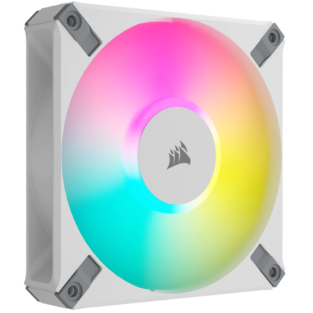 Ventilator Corsair iCUE AF140 RGB ELITE 140mm PWM Fan - White CO-9050159-WW