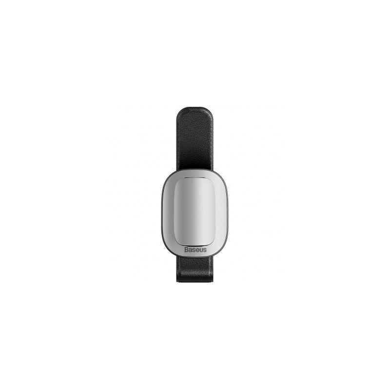 ORGANIZATOR auto Baseus Platinum Vehicle eyewear- poate fi utilizat pentru prindere ochelari sau cabluri- clips- argintiu ACYJN-