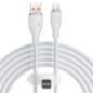 CABLU alimentare si date Baseus Pudding Series- Fast Charging Data Cable pt smartphone- USB la USB Type-C 100W- 12m- alb P103557