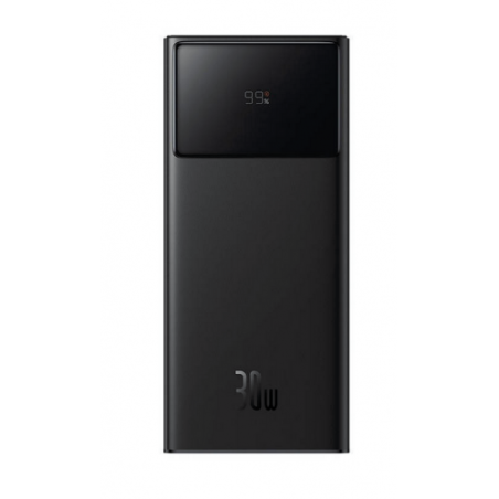 POWER BANK Baseus Star-Lord Digital- display- capacitate 20000mAh- 30W- 2 x USB, 1 x USB Type-C- total 5V/3A- negru- P100229041