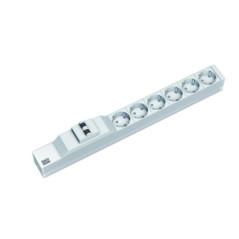 BM IT PDU power strip 6x sockets-1xMCB BM-333412timbru verde 4 lei)