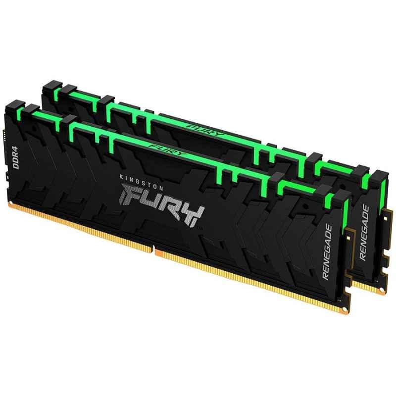 Memorie Memorie Fury Renegade RGB Intel XMP 20- 8GB- DDR4-3600MHz- CL16- Negru KF436C16RB2A/8