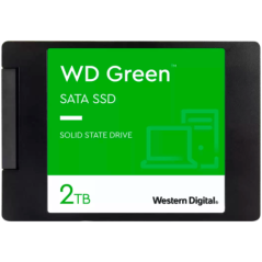 SSD WD Green 2TB SATA- 25- 7mm- Read: 545 MBps WDS200T2G0A-00CMW0