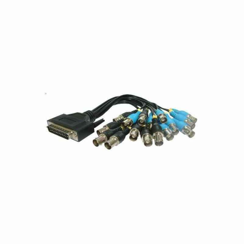 Cablu pentru camere video - 8 BNC audio + 8 BNC video - 0.3 m