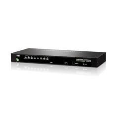 NET SWITCH KVM PS2 USB 8PORT/CS1308-AT-G ATEN CS1308-AT-Gtimbru verde 08 lei)