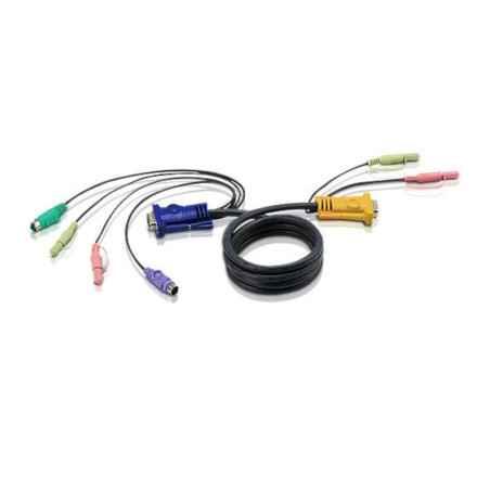 I/O ACC CABLE USB KVM 18M/3 IN 1 SPDH 2L-5302P ATEN 2L-5302Ptimbru verde 008 lei)