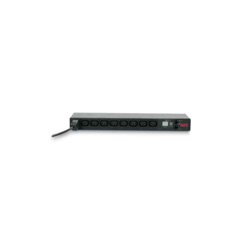 PDU APC- 1U pt rack 19 inch- 8 prize IEC- intrare IEC- max 16 A- cablu 25 m- negru- AP7921Btimbru verde 4 lei)