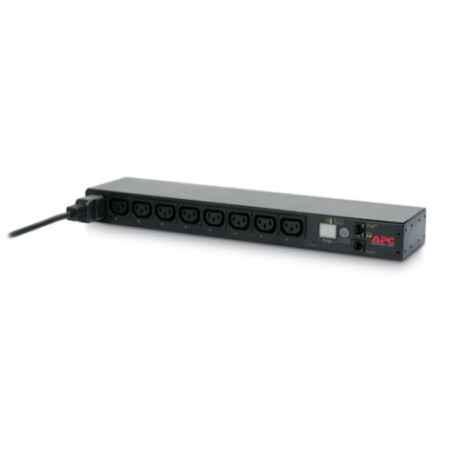 PDU APC- 1U pt rack 19 inch- 8 prize IEC- intrare IEC- max 16 A- cablu 25 m- negru- AP7921Btimbru verde 4 lei)