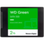 SSD WD Green 2TB SATA- 25- 7mm- Read: 545 MBps WDS200T2G0A-00CMW0