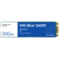 SSD WD Blue SA510 500GB SATA- M2 2280- Read/Write: 560/510 MBps- IOPS 90K/82K- TBW: 200 WDS500G3B0B-00AXS0