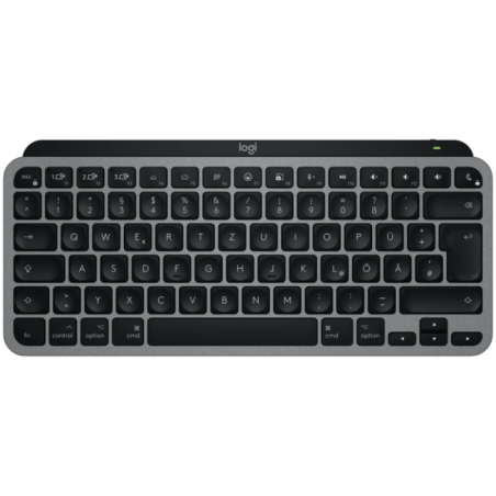 LOGITECH MX Keys Mini For Mac Minimalist Wireless Illuminated Keyboard - SPACE GREY - US INTL - BT - EMEA28-935 920-012652timbru