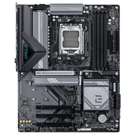 Placa de baza GIGABYTE B850 EAGLE WIFI6E- AM5- DDR5- Wi-Fi- BT- ATX- Negru B850 EAGLE WIFI6E