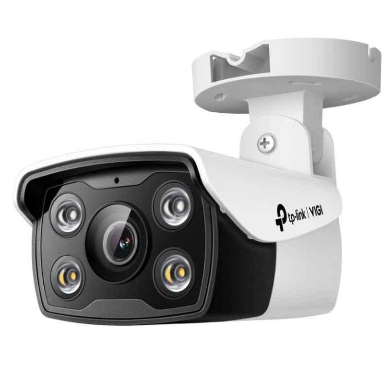 CAMERA IP TP-LINK VIGI- bullet- pt exterior- dist IR 30 m- tip lentila fixa 4 mm- 4 Mpx- 1 x RJ45 10/100M- carcasa plastic- POE-