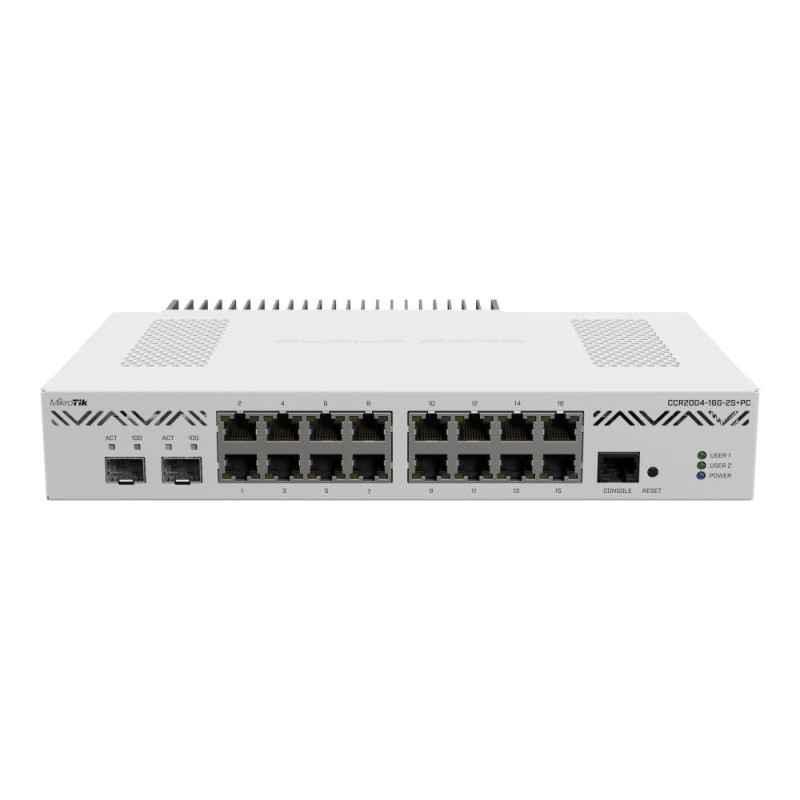 NET ROUTER 1000M 16PORT/CCR2004-16G-2SPC MIKROTIK CCR2004-16G-2SPCtimbru verde 08 lei)