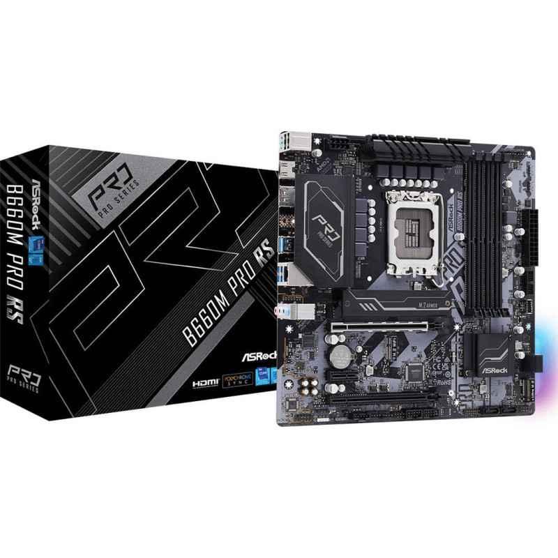 Placa de baza B660M PRO RS Intel Micro-ATX LGA1700 DDR4 90-MXBGW0-A0UAYZ