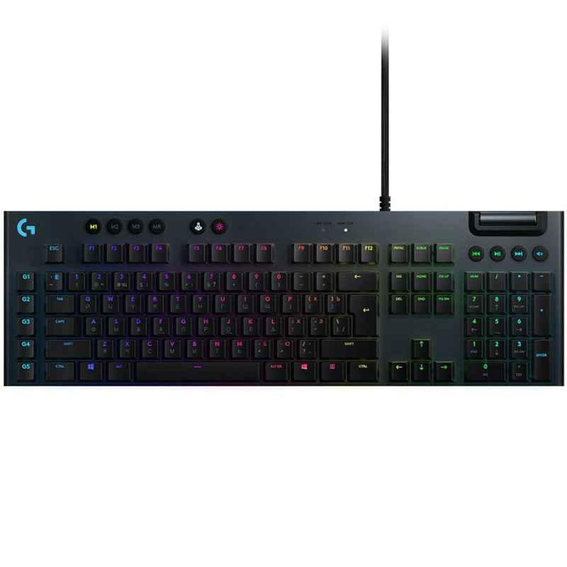 TASTATURA Logitech Gaming G815 Clicky- US- 920-009095timbru verde 08 lei)