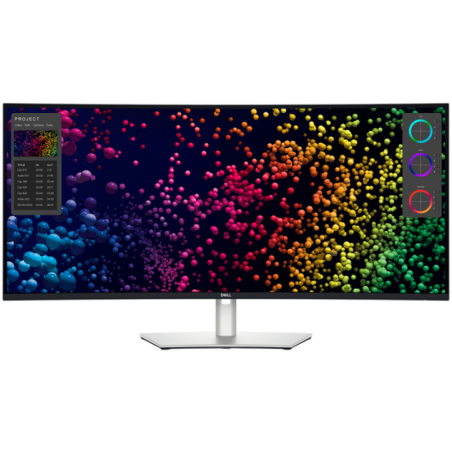 Monitor LED DELL UltraSharp U4025QW 40 Curved- 5120x2160- WUHD- 120Hz- IPS- 21:9- 1000:1- 450 cd/m2- 8ms/5ms- DP- HDMI- 2xTHB4-