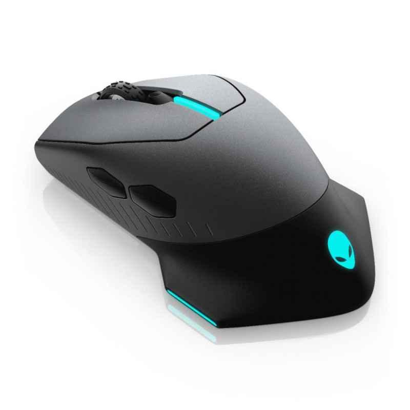 MOUSE DELL- AW610M GAMING ALIENWARE- gaming- cu fir- USB- optic- 16000 dpi- butoane/scroll 10/1- iluminare- butoane programabile