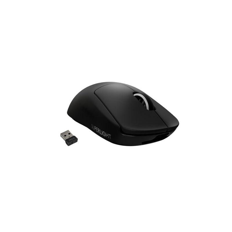 LOGITECH PRO X SUPERLIGHT Wireless Gaming Mouse BLACK EWR2 910-005881 timbru verde 018 lei)